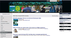 Desktop Screenshot of afscmecorrections.org